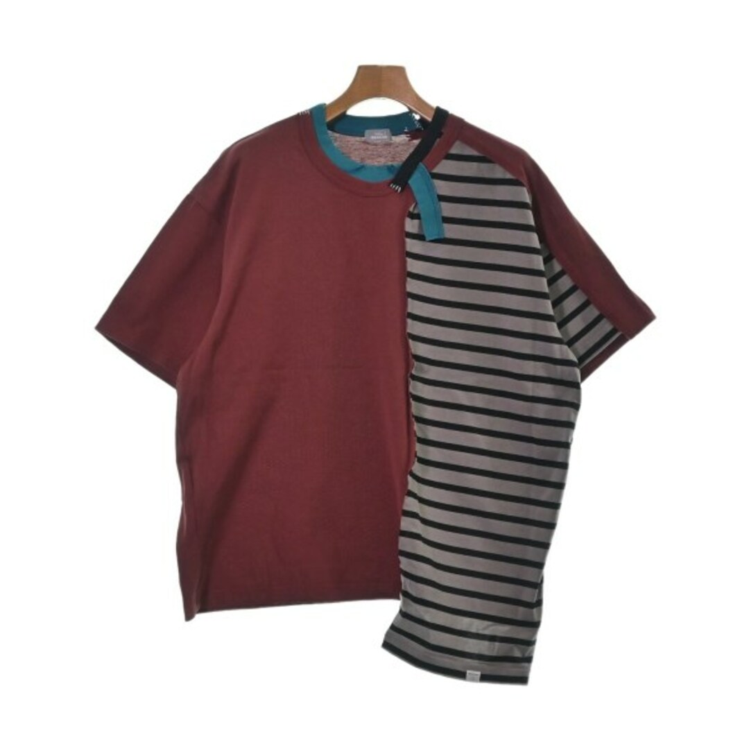 kolor/BEACON Tシャツ・カットソー 3(L位) 赤xグレーx黒等