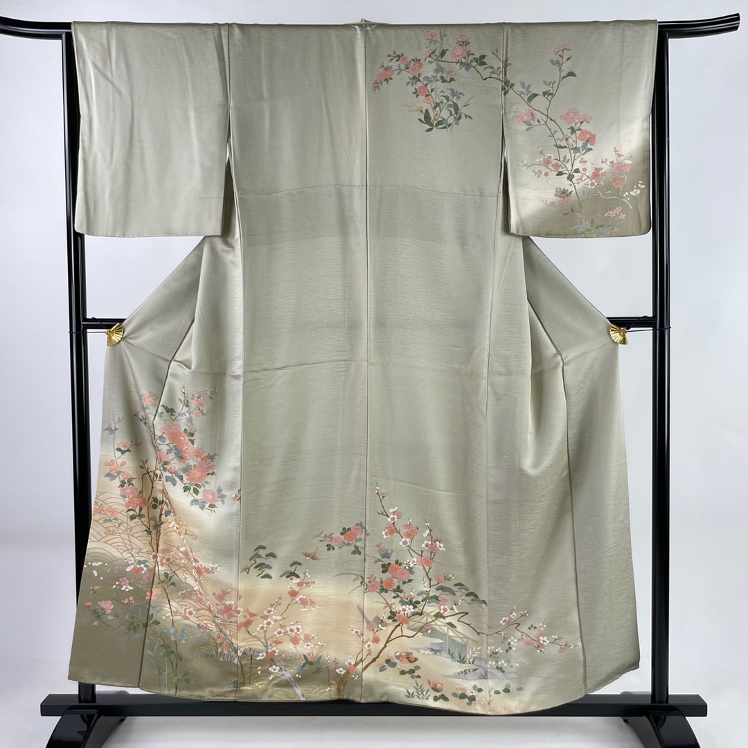 訪問着 身丈154cm 裄丈64.5cm 正絹 秀品 - 着物