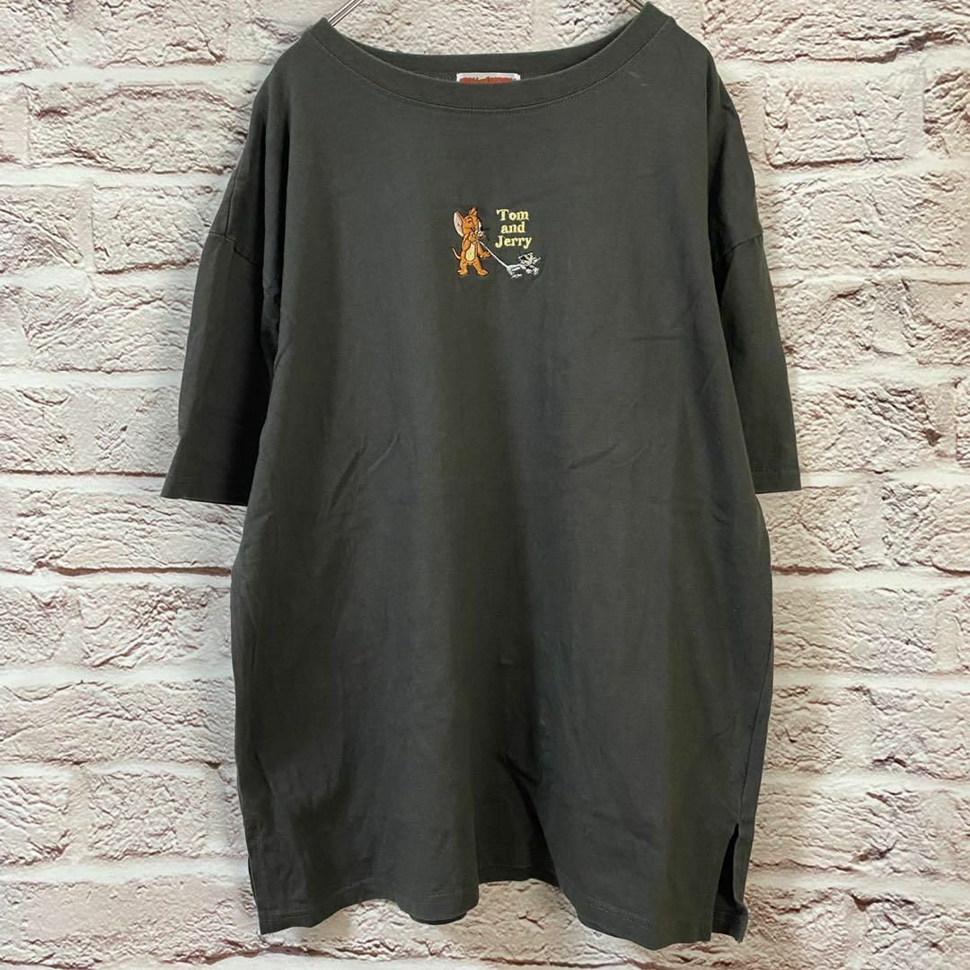 TOM&JERRY Tシャツ　半袖 メンズ　レディース　[ Free ] レディースのトップス(Tシャツ(半袖/袖なし))の商品写真