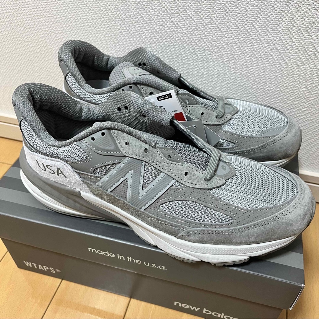 W)taps(ダブルタップス)のWTAPS × New Balance 990V6 "Gray" メンズの靴/シューズ(スニーカー)の商品写真