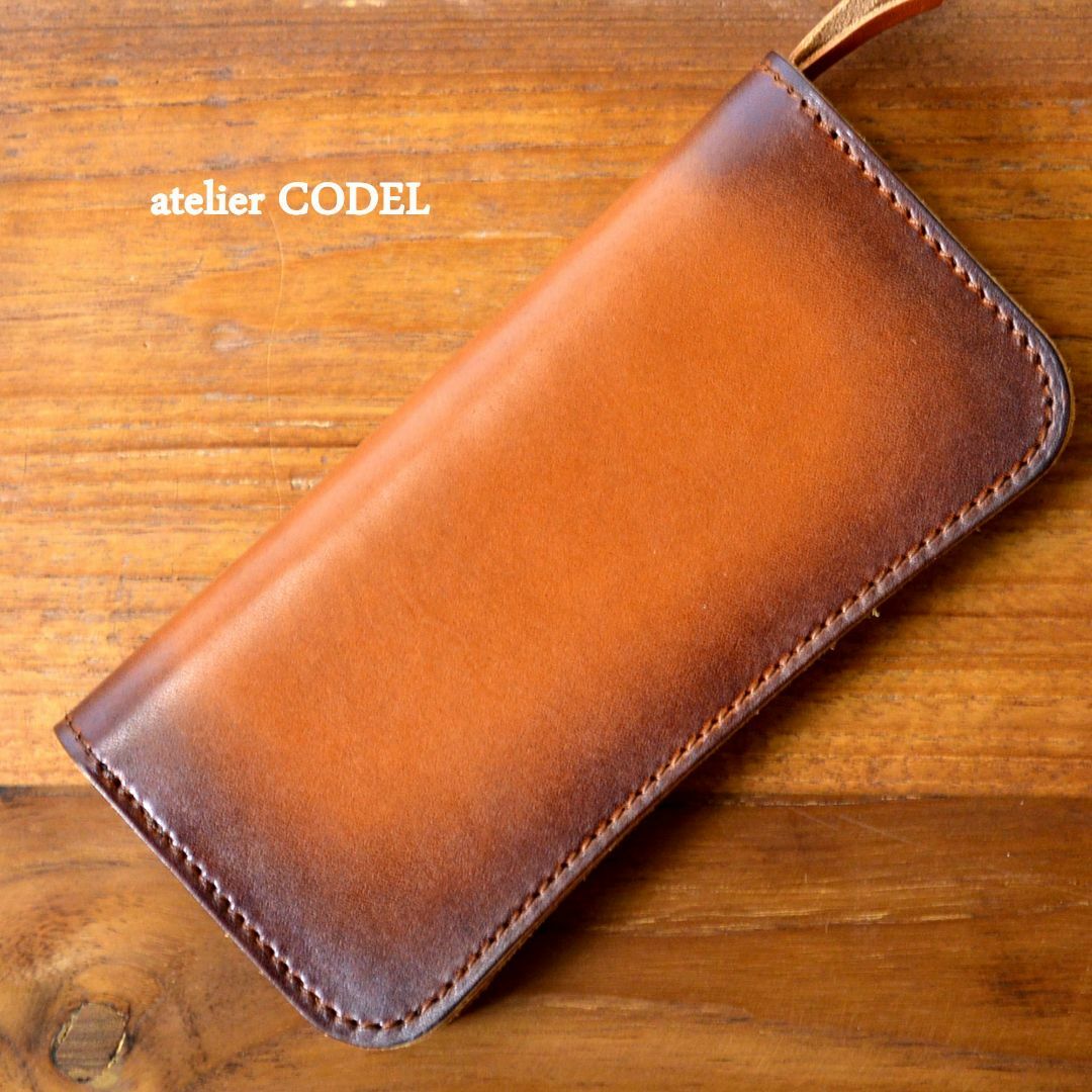 atelierCODEL 栃木レザー 長財布 日本製 ヌメ革 メンズ