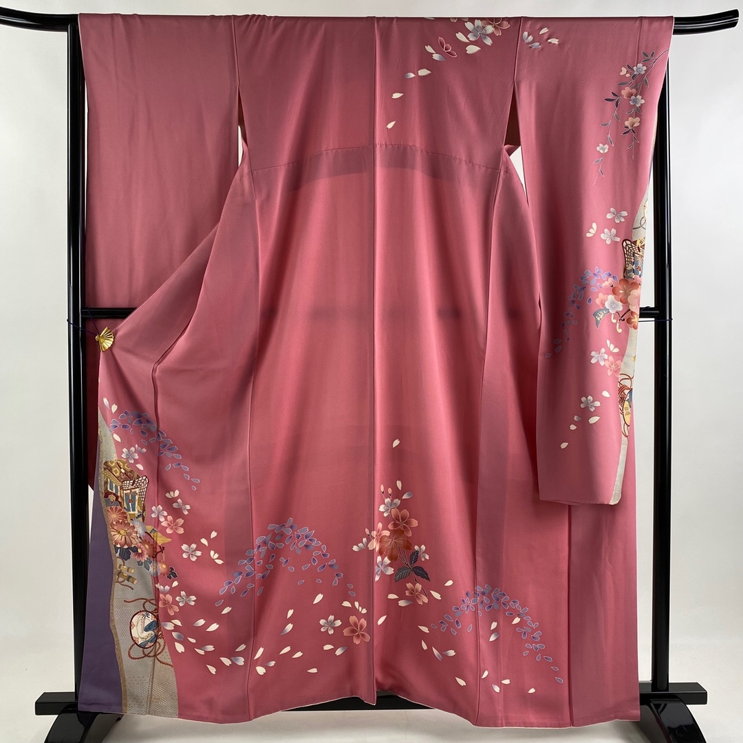 振袖 身丈160cm 裄丈68cm 正絹 美品 秀品-