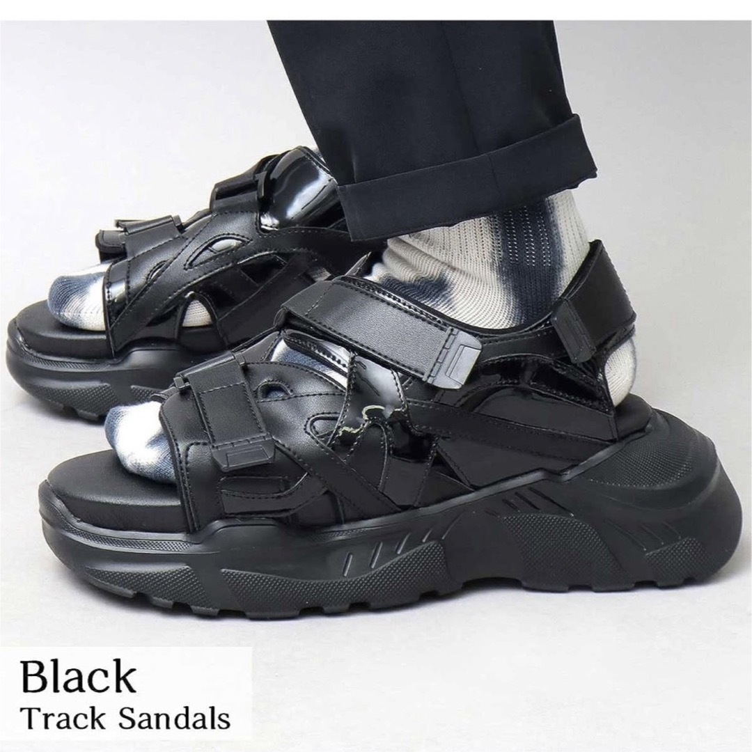 glabella(グラベラ)のglabella TRACK SANDALS   S グラベラ メンズの靴/シューズ(サンダル)の商品写真