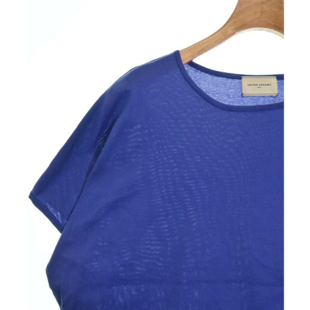 UNITED ARROWS(ユナイテッドアローズ)のUNITED ARROWS ユナイテッドアローズ Tシャツ・カットソー F 青紫 【古着】【中古】 レディースのトップス(カットソー(半袖/袖なし))の商品写真