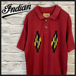 lndian Tシャツ　ポロシャツ メンズ　レディース　[ M ](ポロシャツ)