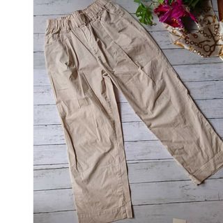 新品✨タグ付き♪定価7590円 春夏にぴったり♡コットンパンツ ベージュ