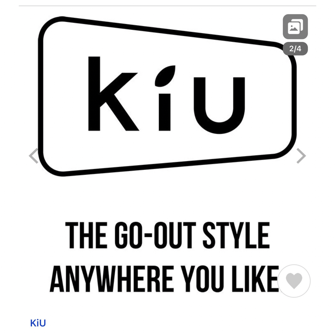 KiU(キウ)のKiu(キウ) ドローストリングバッグ/巾着型のショルダーポーチ レディースのバッグ(その他)の商品写真
