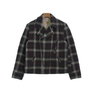 ヒューマンメイド(HUMAN MADE)のHUMAN MADE ブルゾン（その他） M グレーx赤x黒等(チェック) 【古着】【中古】(その他)