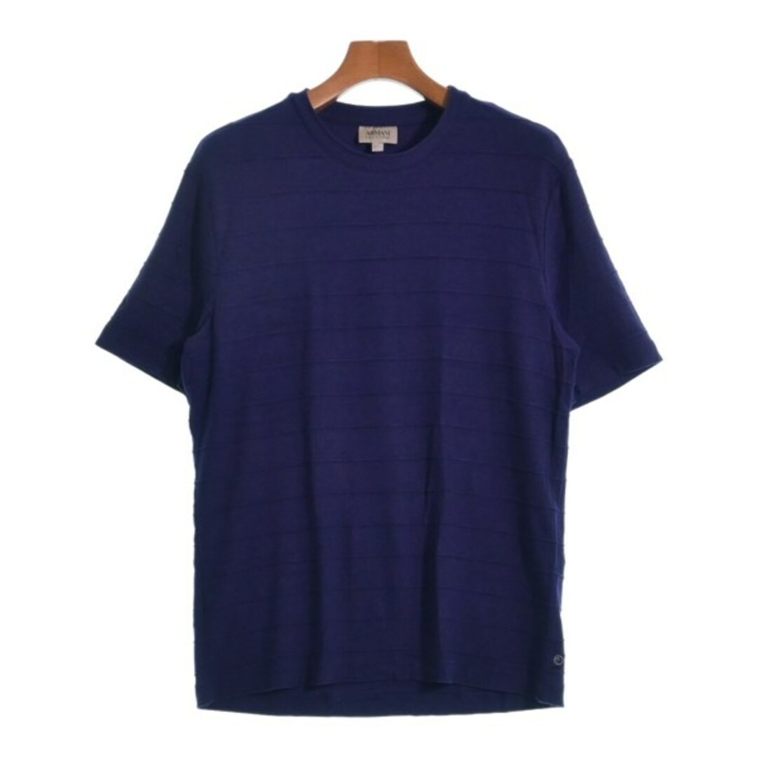 ARMANI COLLEZIONI Tシャツ・カットソー L 紺(ボーダー)