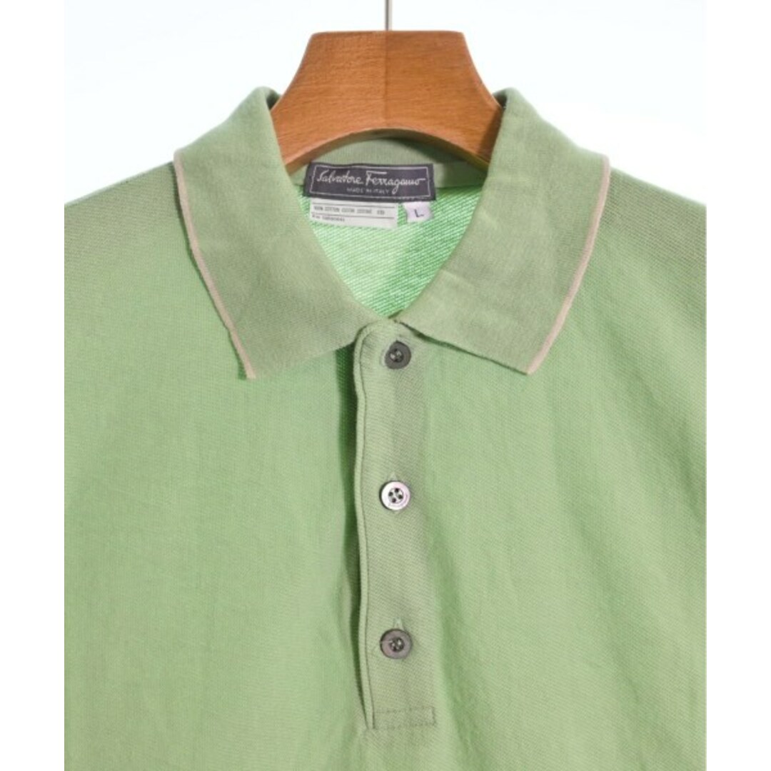 Salvatore Ferragamo ポロシャツ L 緑系 3