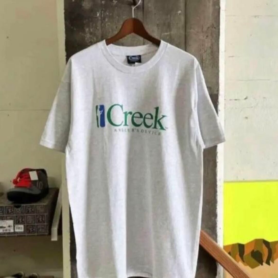 Creek Angler's Device Fisherman Tee Ash - Tシャツ/カットソー(半袖