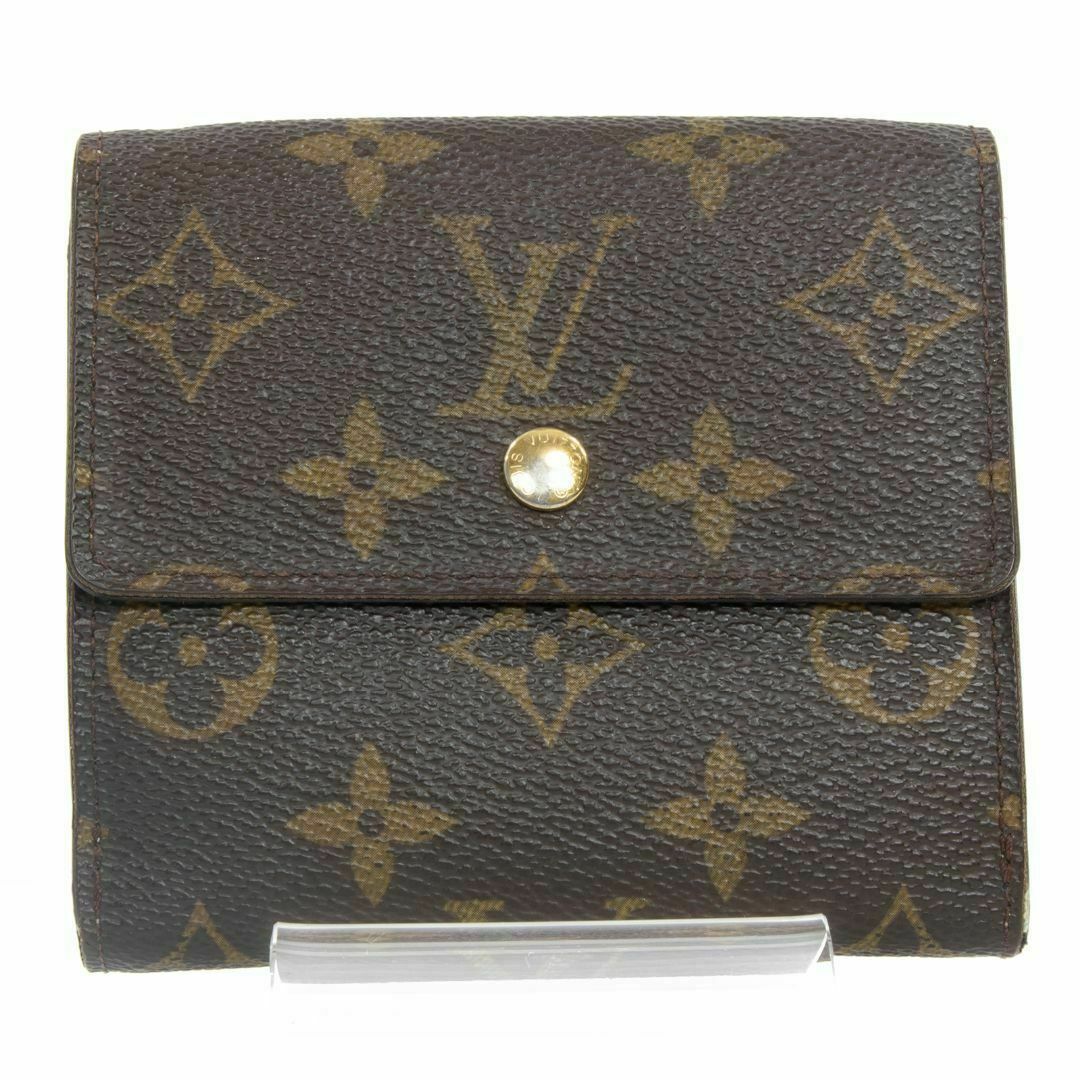 LOUIS VUITTON - 【全額返金保証・送料無料】ヴィトンの折り財布・正規