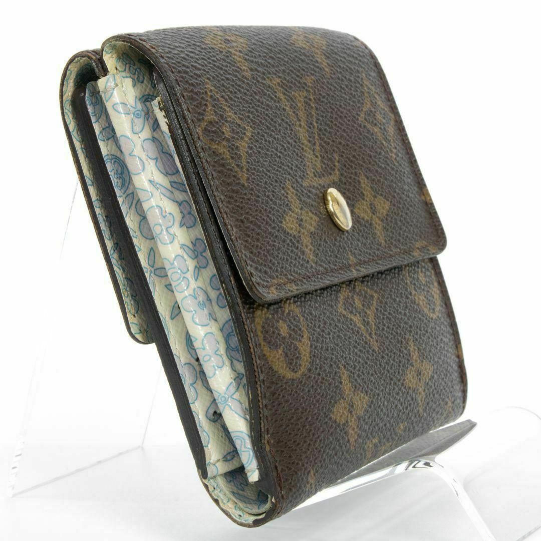 LOUIS VUITTON - 【全額返金保証・送料無料】ヴィトンの折り財布・正規