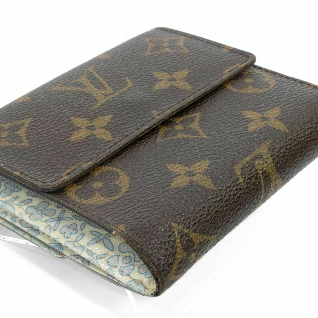 LOUIS VUITTON(ルイヴィトン)の【全額返金保証・送料無料】ヴィトンの折り財布・正規品・モノグラム フルリ・花柄 レディースのファッション小物(財布)の商品写真