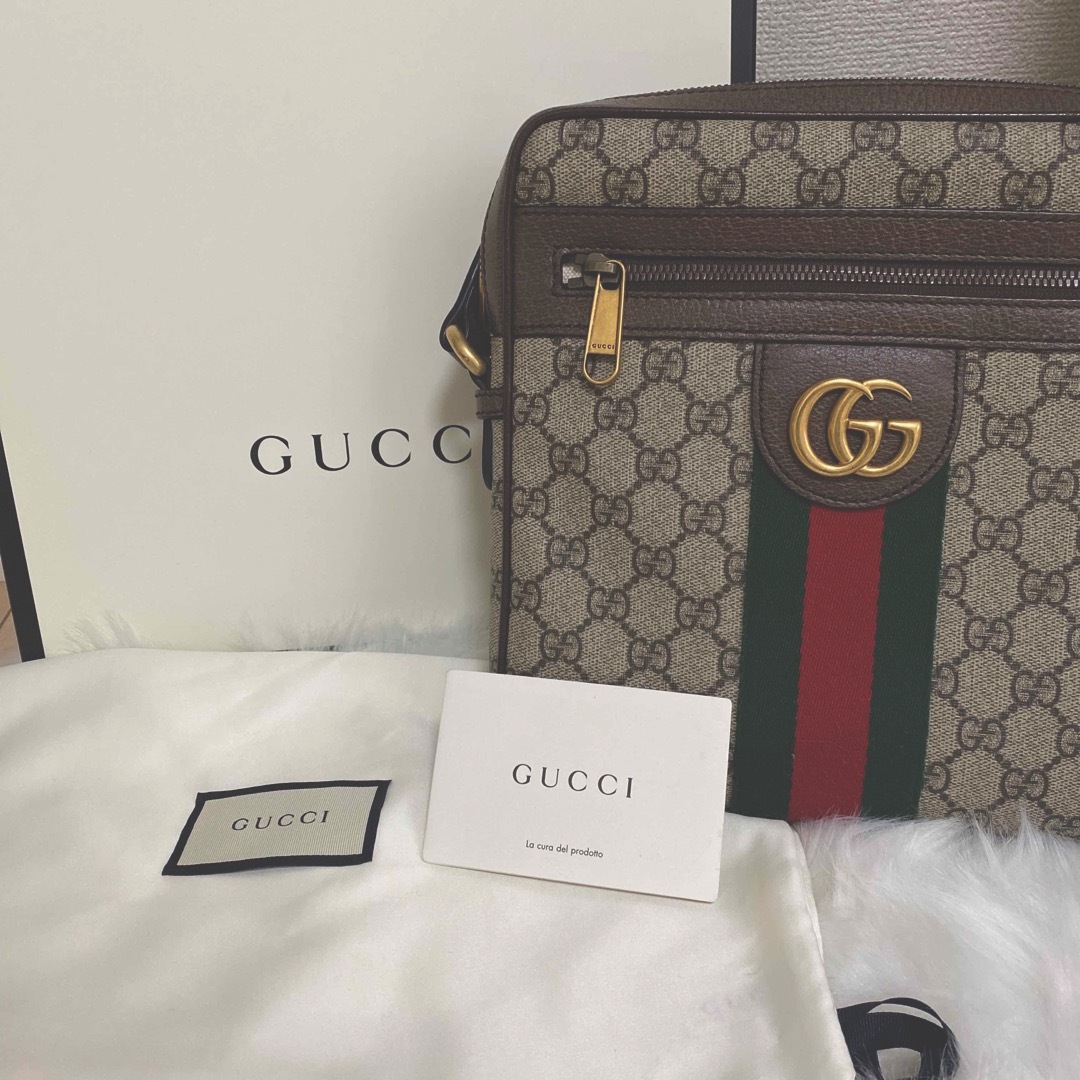 Gucci(グッチ)のSouHaru様専用　GUCCI オフィデアGCスモールメッセンジャーバック メンズのバッグ(メッセンジャーバッグ)の商品写真