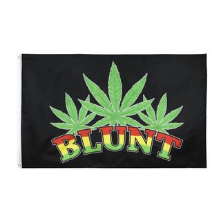 フラッグ 大判サイズ 旗 90×150cm ラスター　BLUNT サインバナー(のれん)