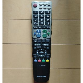 シャープ(SHARP)のお値下げ♪テレビリモコン　シャープ　アクオス　GA826WJSA(その他)