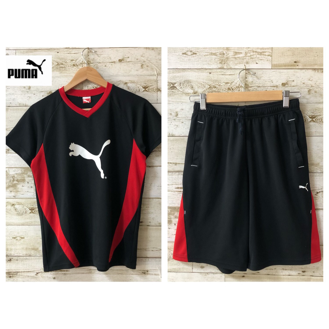 ●PUMA プーマ　ジャージ　セットアップ　上下　ジャケット\u0026ハーフパンツ