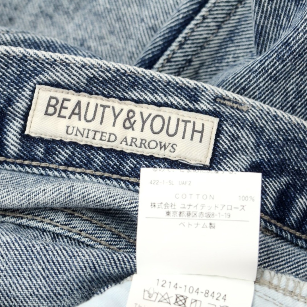 【中古】ビューティアンドユースユナイテッドアローズ BEAUTY&YOUTH UNITED ARROWS デニムパンツ ジーンズ  ネイビー系【サイズ32】【メンズ】