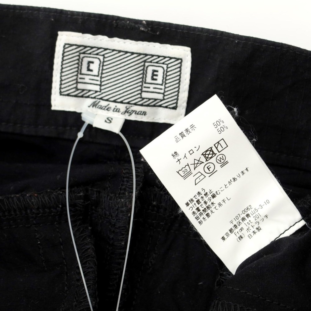 中古】シーイー C.E コットンナイロン ワークパンツ ブラック【サイズS