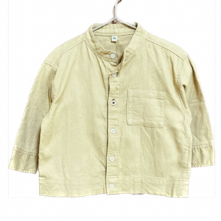 ムジルシリョウヒン(MUJI (無印良品))の無印　バンドカラーシャツ　90サイズ(シャツ/カットソー)