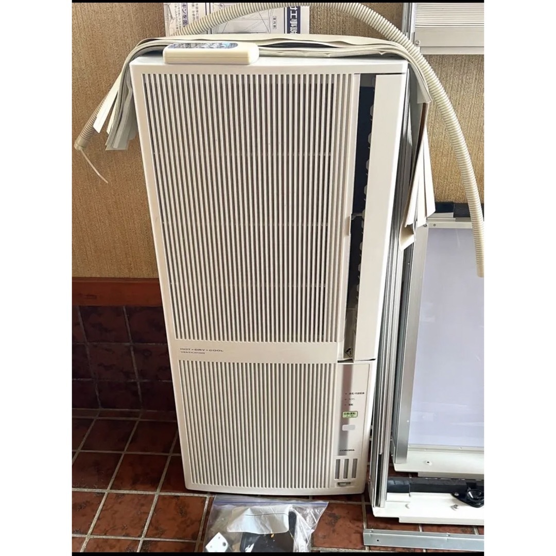 コロナ - 極上品 コロナ 窓用エアコン 冷暖房除湿兼用 テラス延長枠CWH