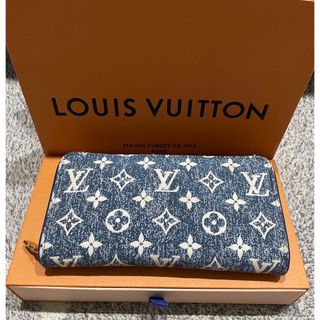 ルイヴィトン(LOUIS VUITTON)のルイ ヴィトン　モノグラム　ジャカードデニム　ジッピーウォレット(財布)