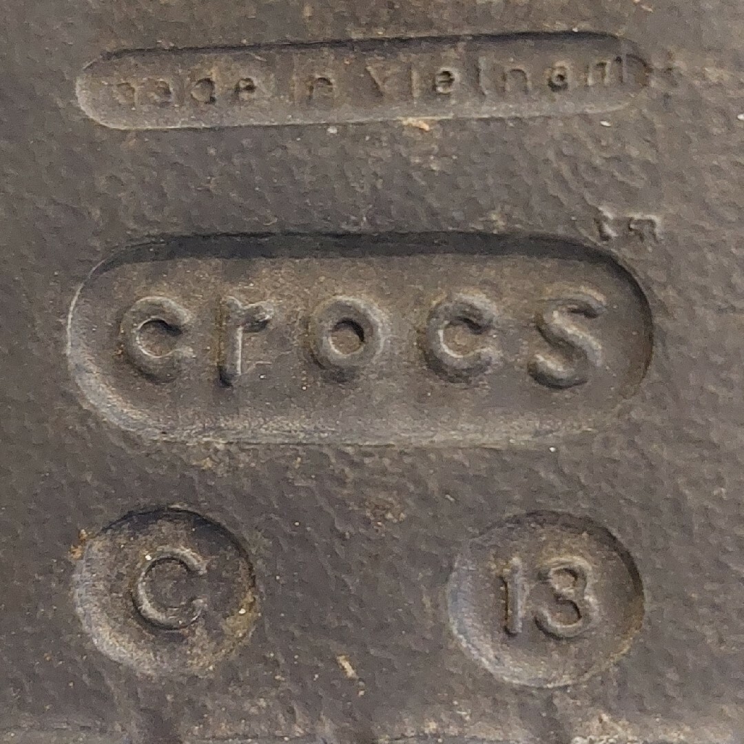 crocs(クロックス)のcrocs　バヤバンドサンダルキッズ　かかとつきサンダル　サイズ13 キッズ/ベビー/マタニティのベビー靴/シューズ(~14cm)(サンダル)の商品写真
