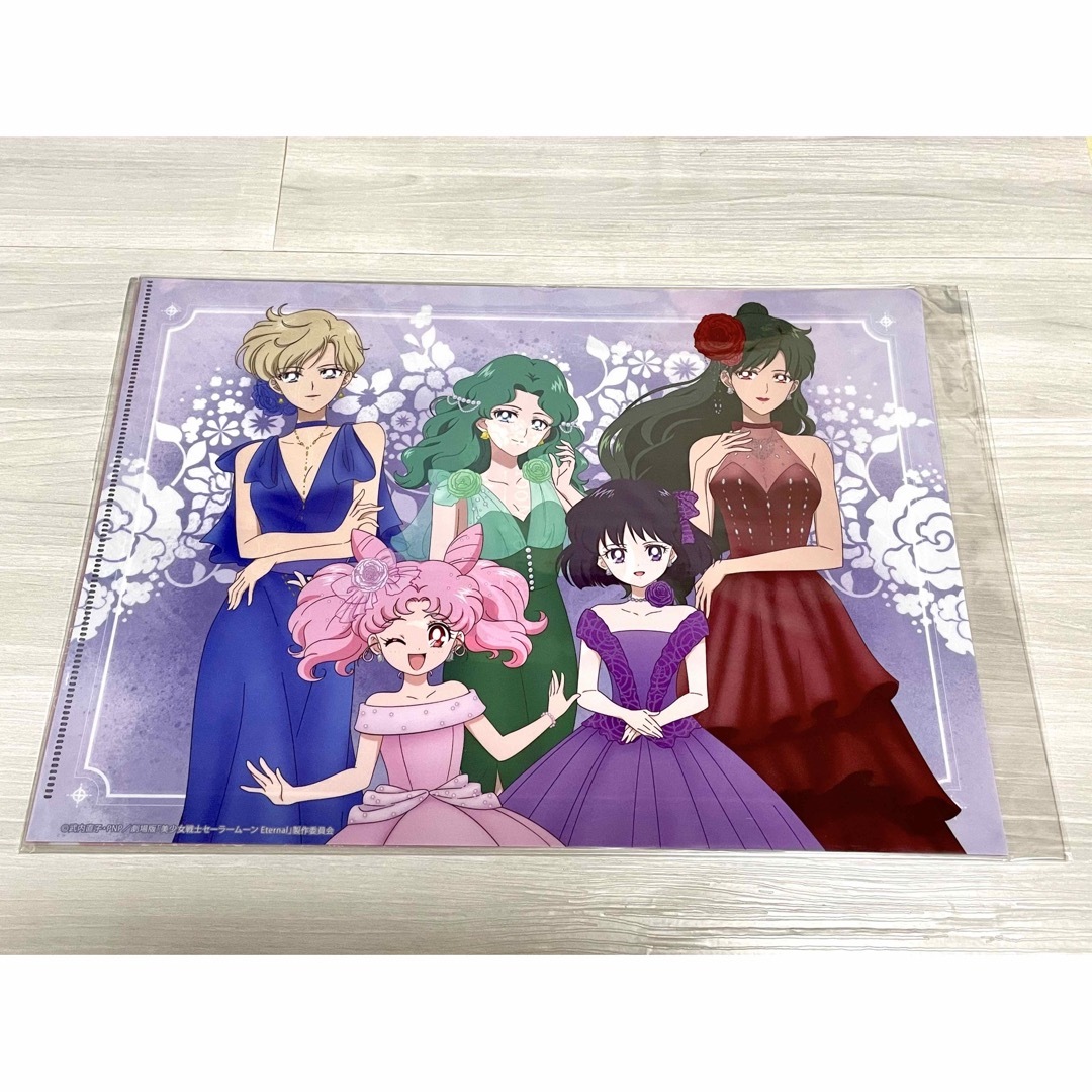 セーラームーン フラワードレス 描き下ろし A4クリアファイル セーラームーン フラワードレス 描き下ろし A4クリアファイル