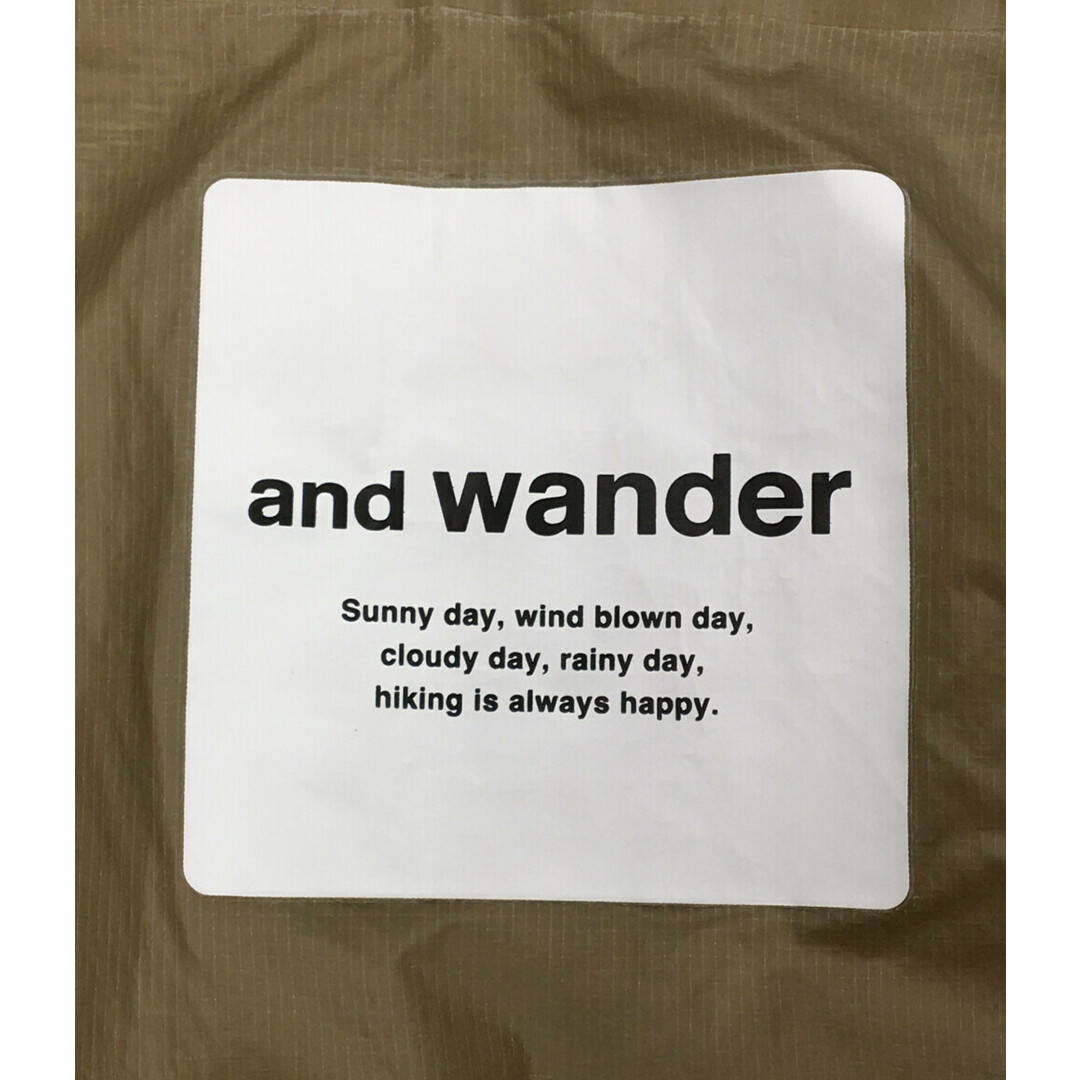 and wander(アンドワンダー)の美品 アンドワンダー fly rain long coat メンズのジャケット/アウター(その他)の商品写真