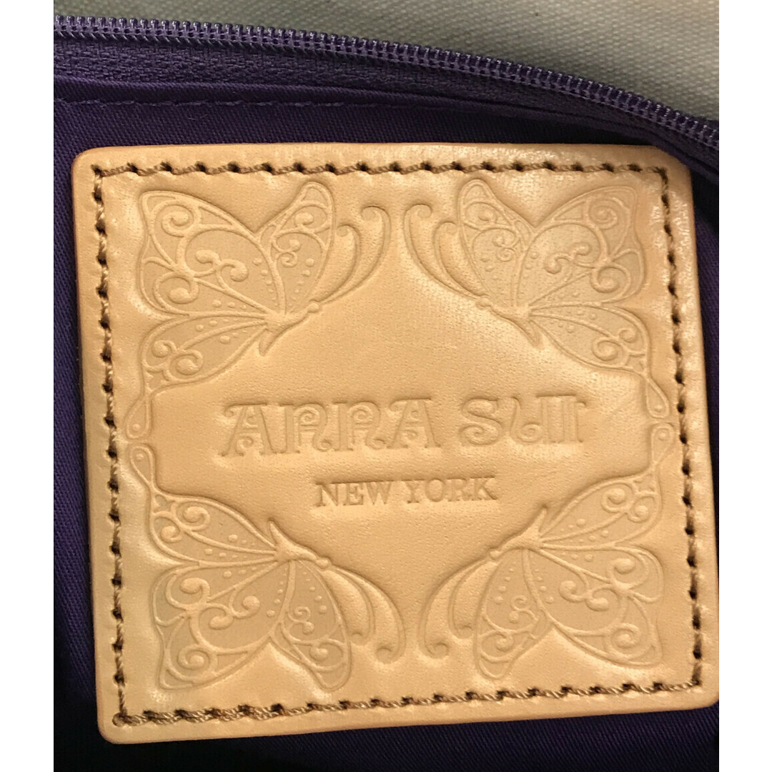 ANNA SUI 美品 アナスイ ANNA SUI 花柄キャンバストートバッグ