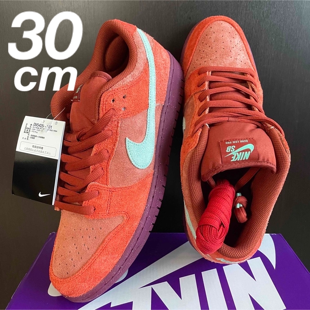 Nike SB Dunk Low Pro "Mystic Red" 30cm