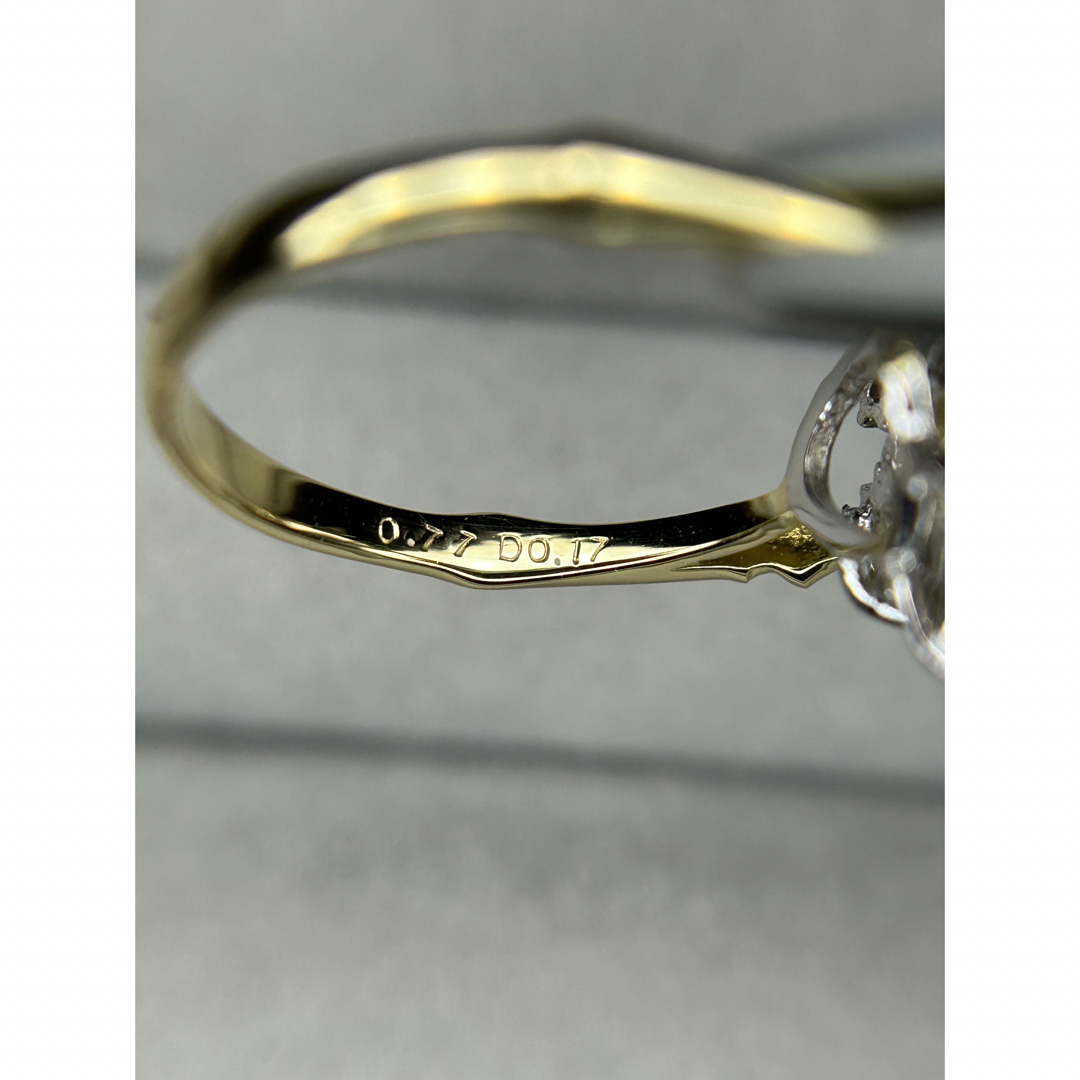 バイカラートルマリン ダイヤ  リング レディースのアクセサリー(リング(指輪))の商品写真