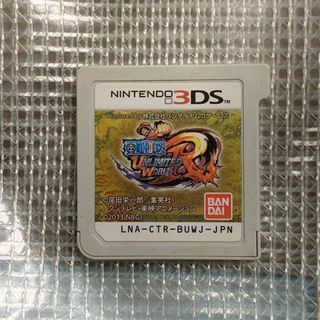 ニンテンドー3DS(ニンテンドー3DS)のワンピースアンリミテッドワールドＲ(携帯用ゲームソフト)