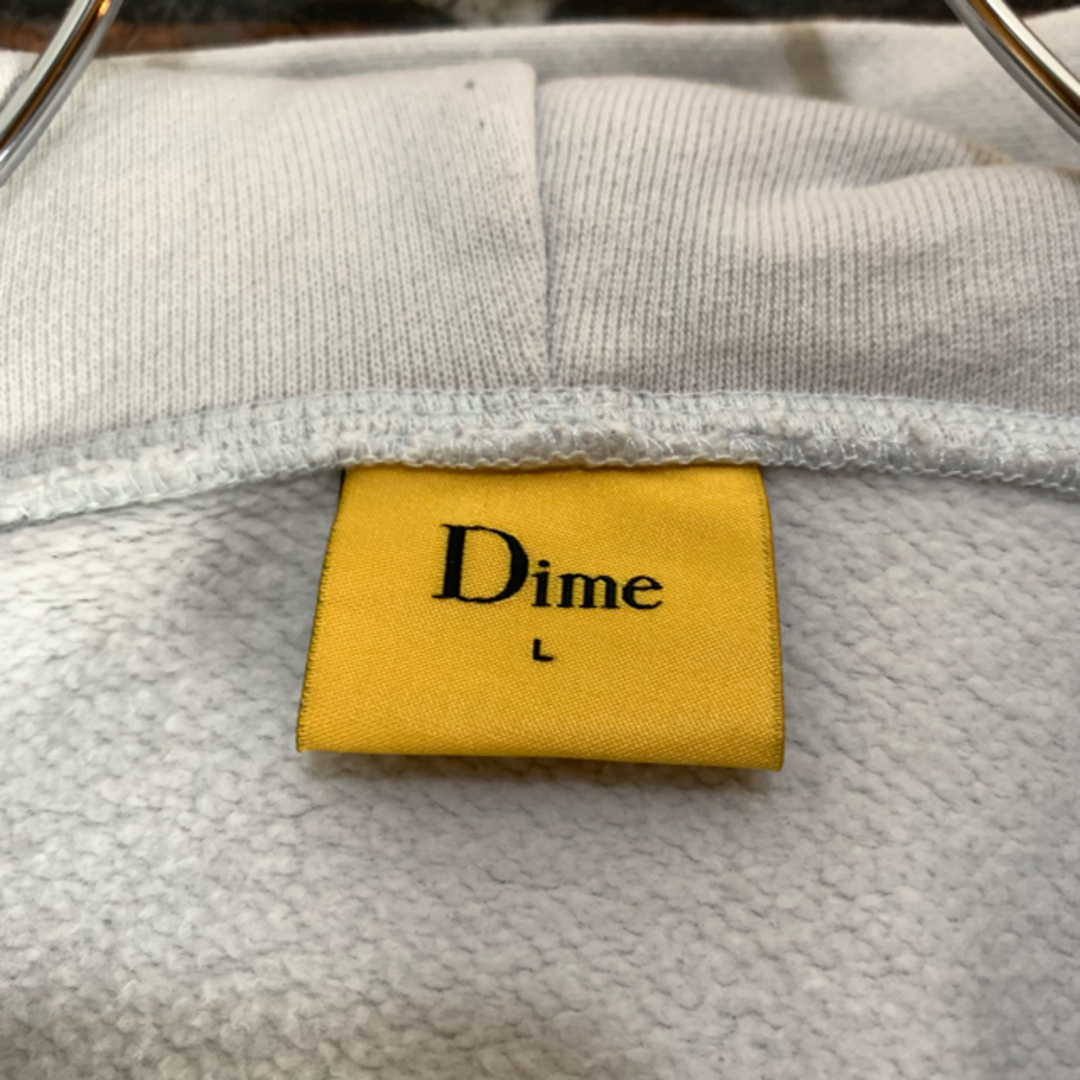 【希少デザイン】Dime☆ダイム　ワンポイント刺繍ロゴ　パーカー　XL　入手困難