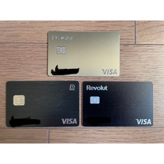 Revolut レボリュート メタルカード ブラック ゴールド 旧券面 使用不可(その他)