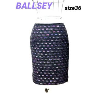 ボールジィ(Ballsey)の✨BALLSEY★レディース★ツイード★スカート★size36(ひざ丈スカート)