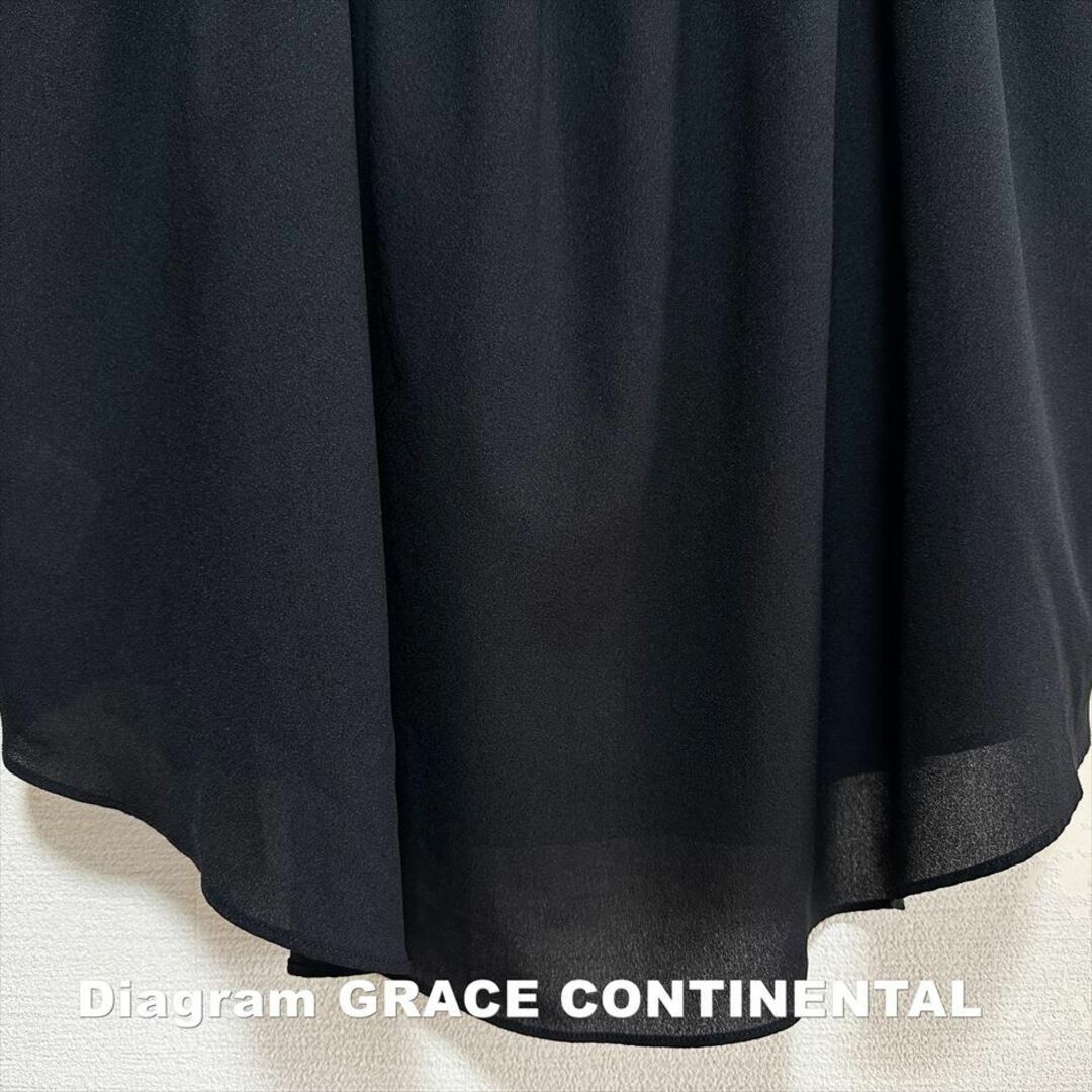 GRACE CONTINENTAL(グレースコンチネンタル)の【Diagram】ダイアグラム シャーリングプリーツ プルオーバー レディースのトップス(シャツ/ブラウス(半袖/袖なし))の商品写真