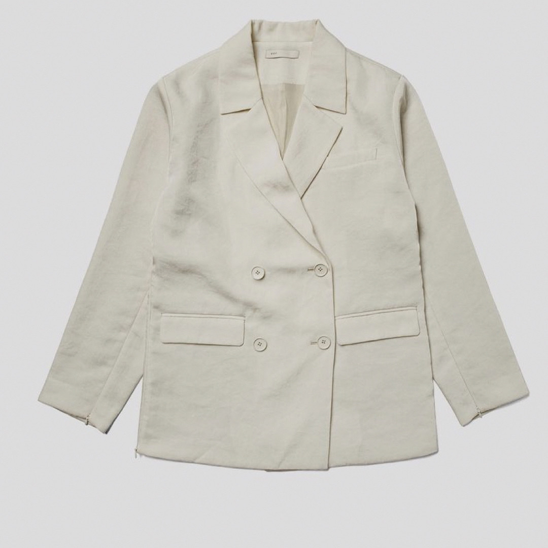 【完売品】ENOF twill slit jacket レディースのジャケット/アウター(テーラードジャケット)の商品写真