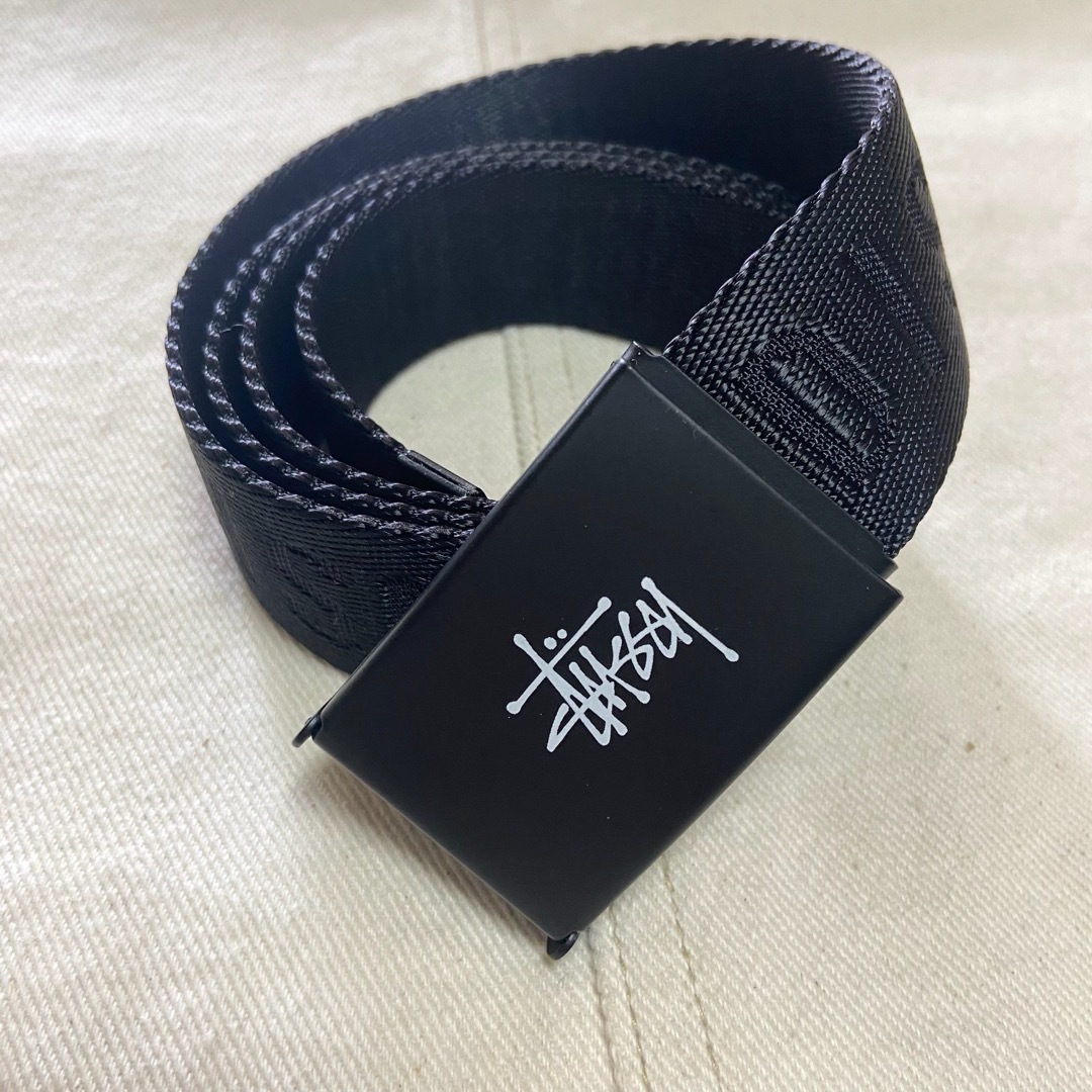 Stussy SS-LINK STUDDED BELT S/M 茶色 - ベルト