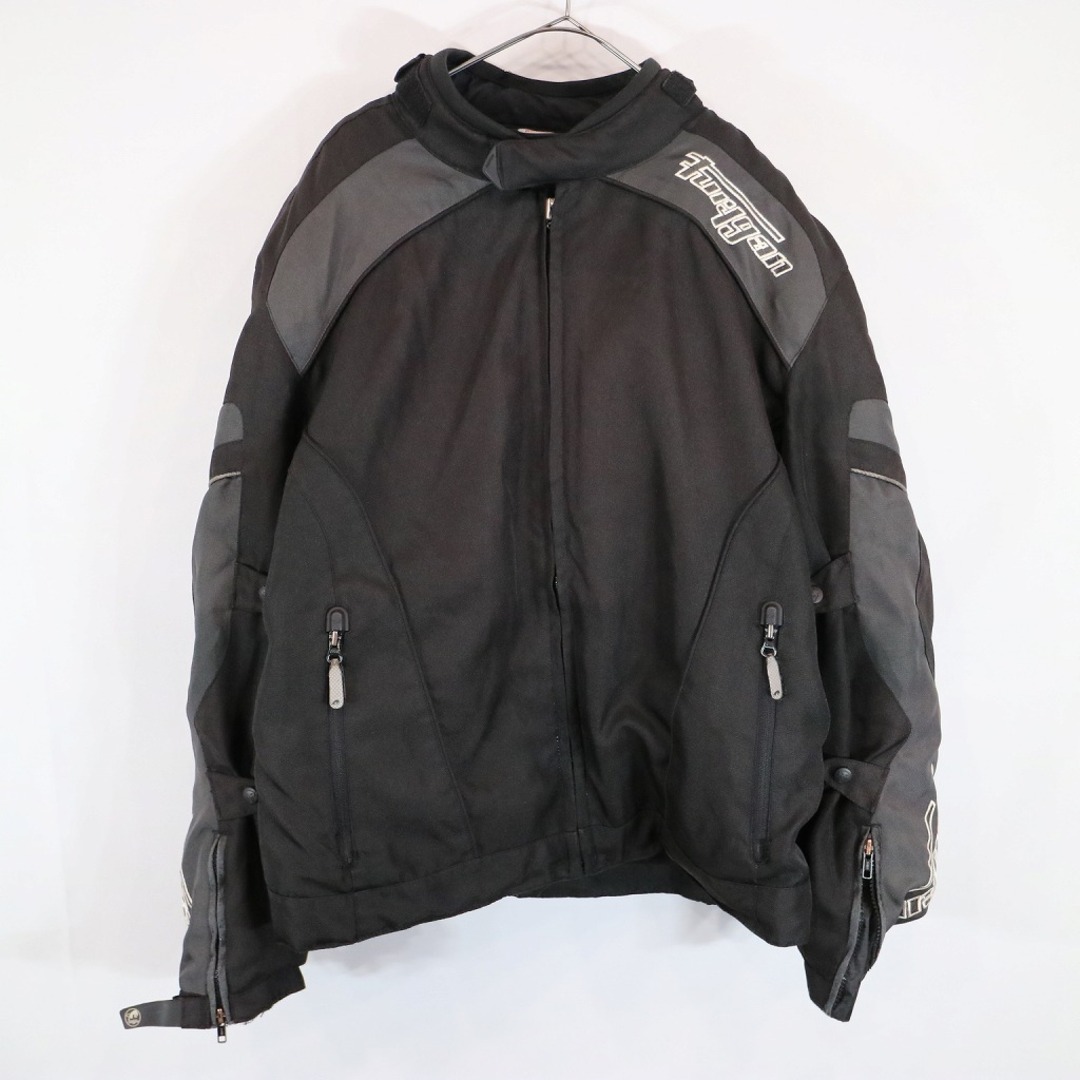 SALE/ Furygan レーシングジャケット バイクウェア サーキット  ブラック (メンズ 4XL)   N5553