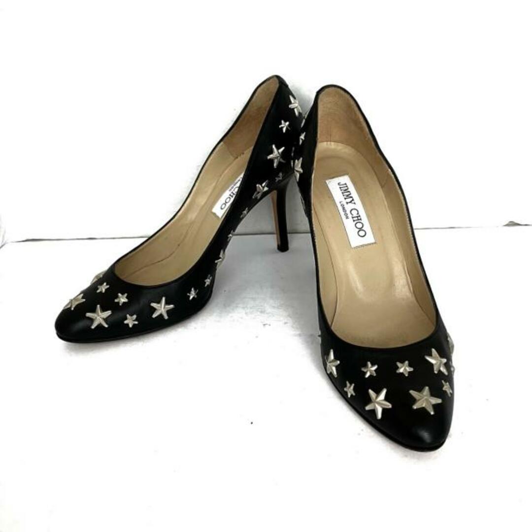 【再値下げ】ジミーチュウ☆JIMMY CHOO☆パンプス☆ブラック☆スター☆36