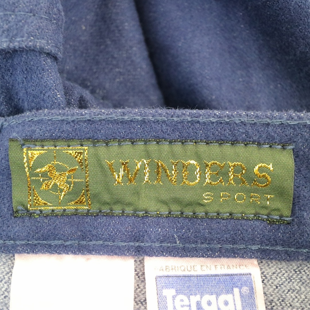 フランス製 WINDERS SPORT デニムパンツ ワーク ユーロ ヨーロッパ インディゴブルー (メンズ 42) N5664 5
