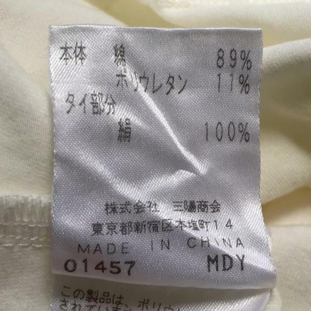エポカ 七分袖ポロシャツ サイズ40 M - 白