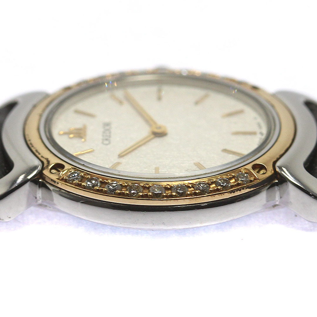 セイコー SEIKO 5A70-0290 クレドール サイドダイヤ クォーツ