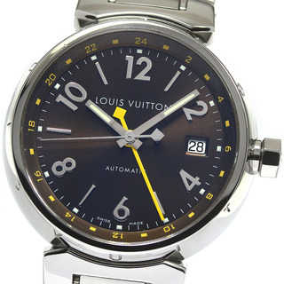 ルイヴィトン(LOUIS VUITTON)のルイ・ヴィトン LOUIS VUITTON Q1131 タンブール デイト GMT 自動巻き メンズ _765167(腕時計(アナログ))