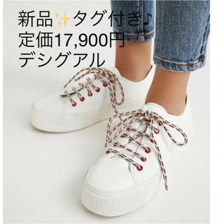 デシグアル(DESIGUAL)の新品✨タグ付き♪未使用‼️デシグアル　遊び心いっぱいのスニーカー　大特価‼️(スニーカー)