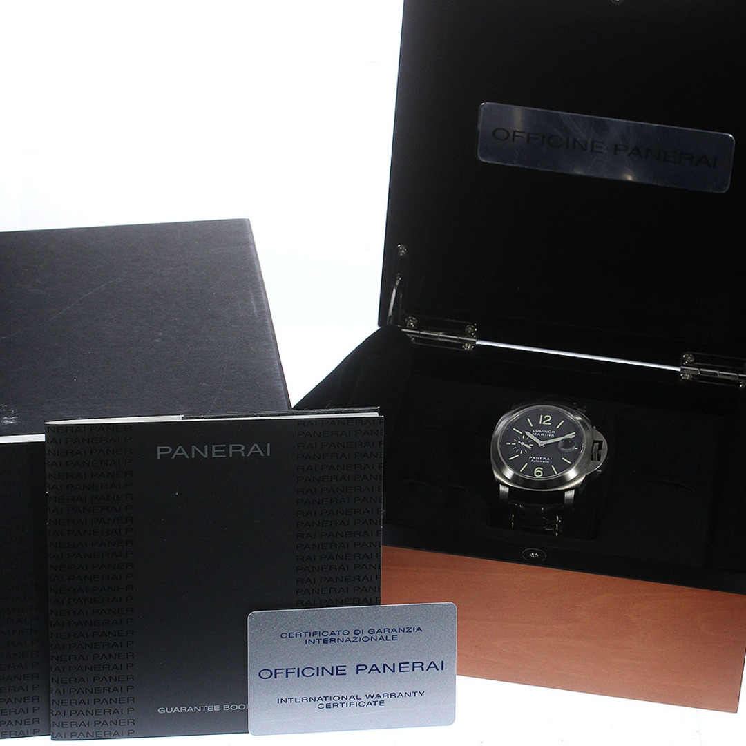 パネライ PANERAI PAM00240 ルミノール マリーナ デイト 自動巻き メンズ 箱・保証書付き_767143