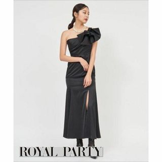 新品★royal party リボンワンショルダープロムドレス H0828-11