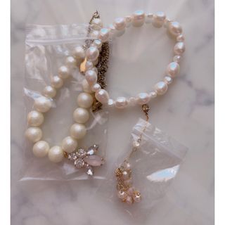 エヌナチュラルビューティーベーシック(N.Natural beauty basic)のパールアクセサリー華奢可愛い♡３セット(ネックレス)